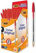 PENNA BIC CRISTAL                ROSSA  SC 50 PZ