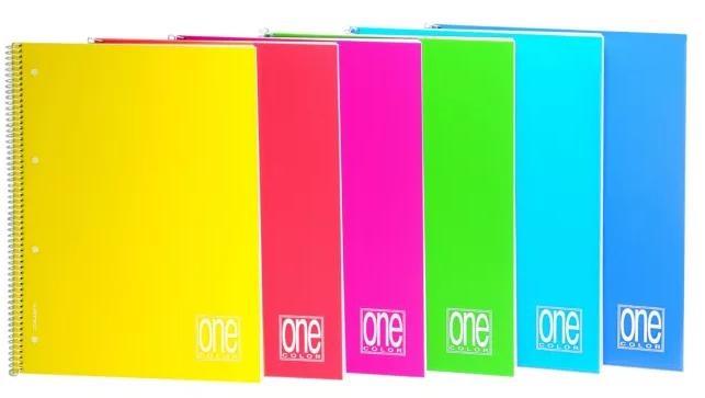 MAXI ONE COLOR SPIR.C/F  140f.A4 5/M    CAD