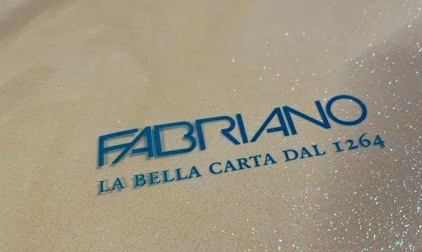 CARTONCINO GLITTER GIALL.50X65   GR.330 BL  5 FG