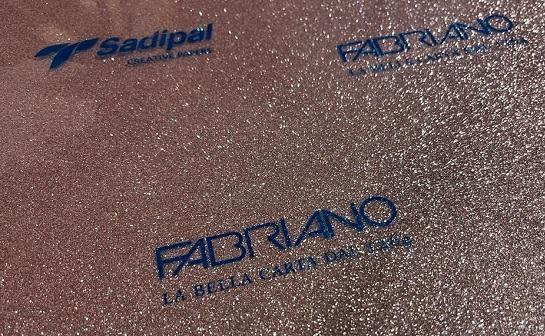 CARTONCINO GLITTER ROSA  50X65   GR.330 BL  5 FG