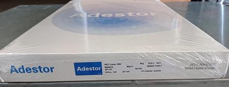 PET BIA.MA.ADESIVO LASER 33X48   ADE.ST.SC 250 FG