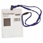 PORTABADGE C/CORDON.VERT.100X140 NIK    SC 30 PZ