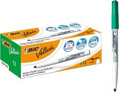 MARKER BIC VELLEDA CANCE.P.TONDA VERDE  SC 12 PZ