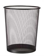 CESTINO GETTACARTA NERO  METAL   8133   CAD