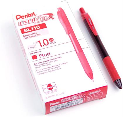 PENNA ENERGEL-X BL110-B ROSSA 10 PENTEL SC 12 PZ