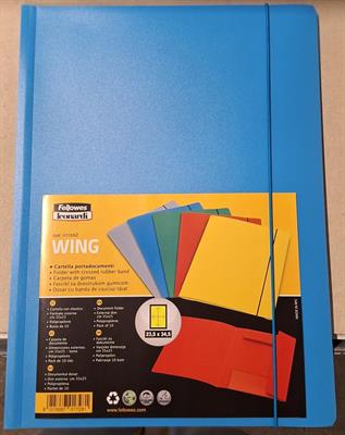 CARTELLA C/ELASTICO PVC  A4      U110.. CAD