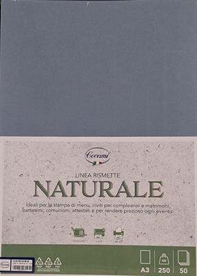 CARTONCINO ACQUA         A3      GR.250 BL  50 FG