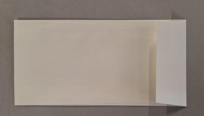 BUSTE AVORIO LISCIA SACC.11X22   GR.120 SC 250 BS