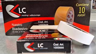NASTRO BIADESIVO TRASP.  15X10   LC666  SC 10 RT