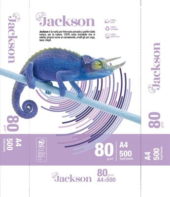 CARTA X FOTORIPRODUTTORE A4 JACK.GR.80  RS 500 FG