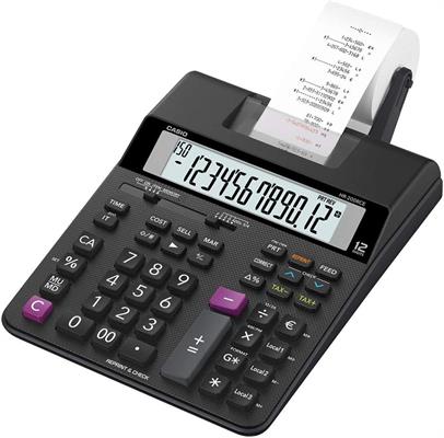 CALCOLATRICE CASIO D/TAV.DR-200R-BK-EEC CAD