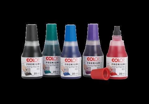 INCHIOSTRO X TIMBRI EOS   25 ML N/B/V/R CAD