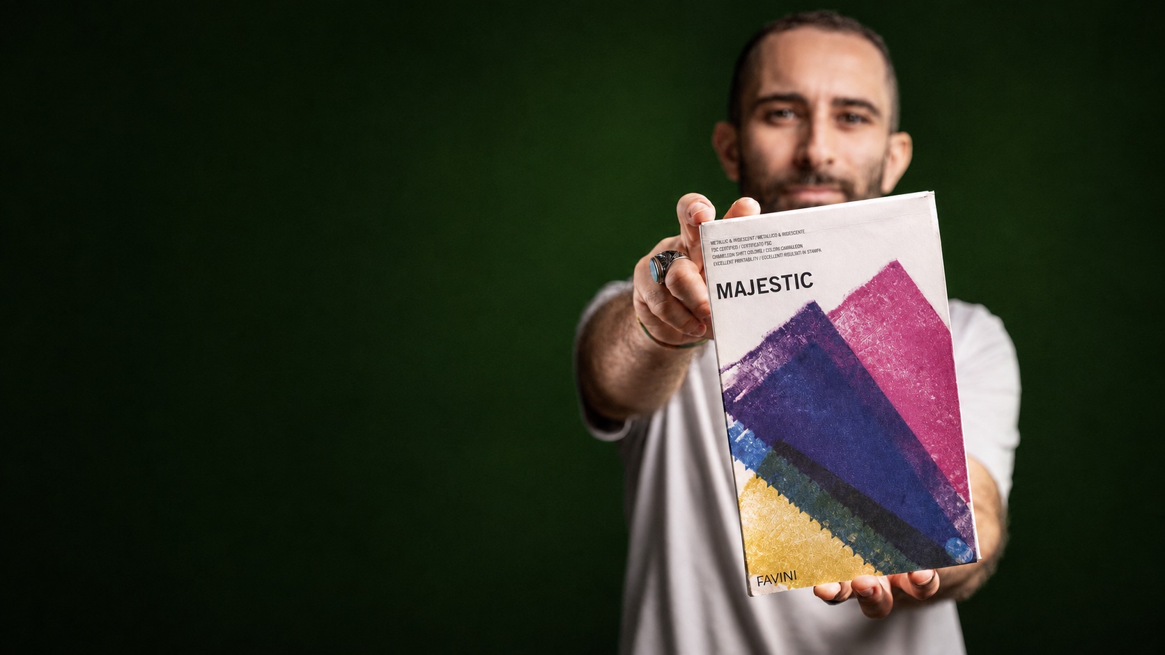 Campionario di carte Majestic Favini